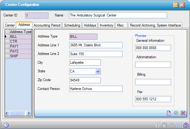 Address